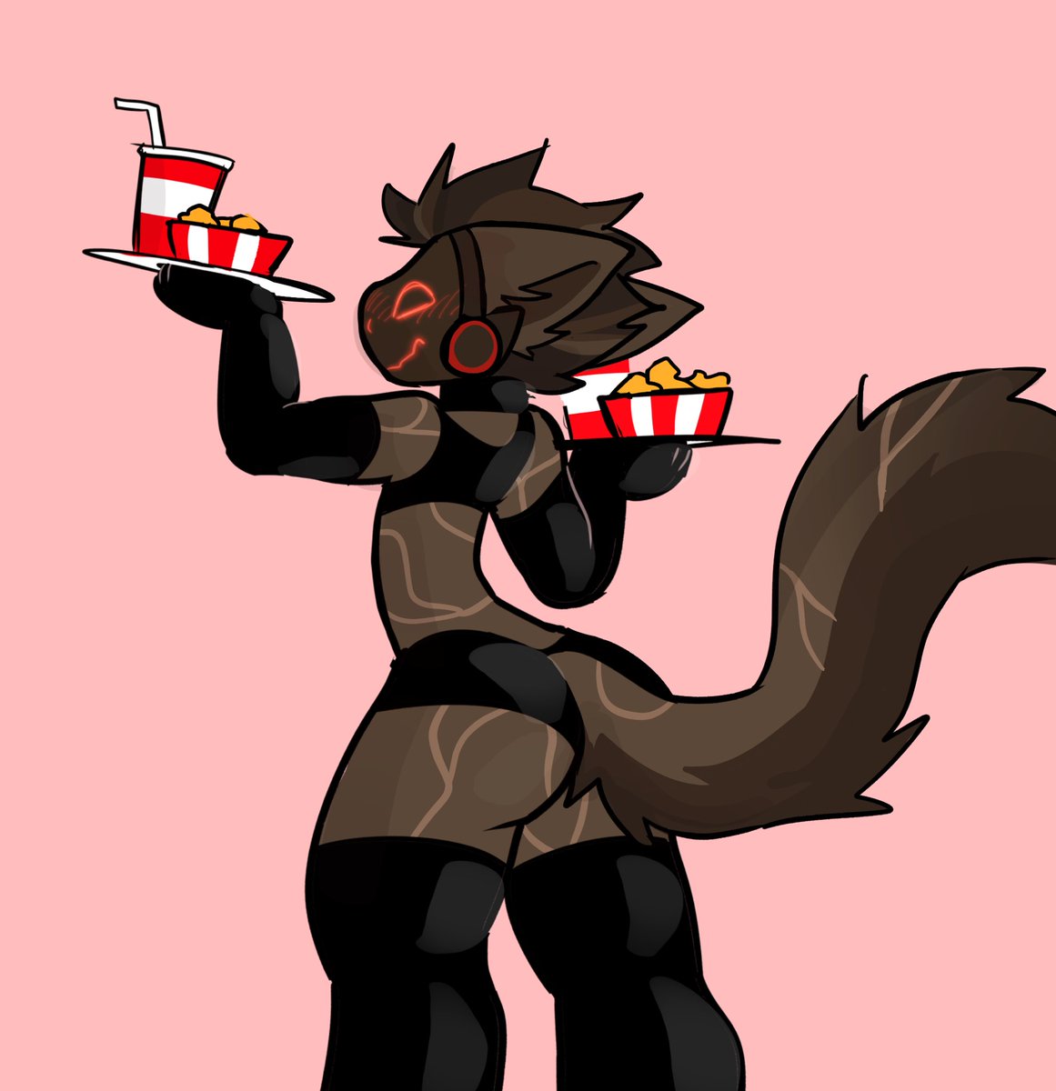 Chic-fil-a waiter be like "My pleasure"