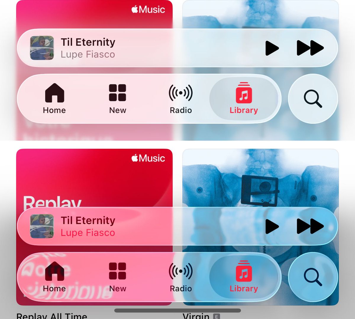 La meilleure nouvelle du jour : le Liquid Glass est de retour sur iOS 26 bêta 4 😍

Apple change d'autres choses. L'arrière-plan s'assombrit, les animations sont plus vives et l'appareil photo fait un retour en arrière : numerama.com/tech/2037861-i…