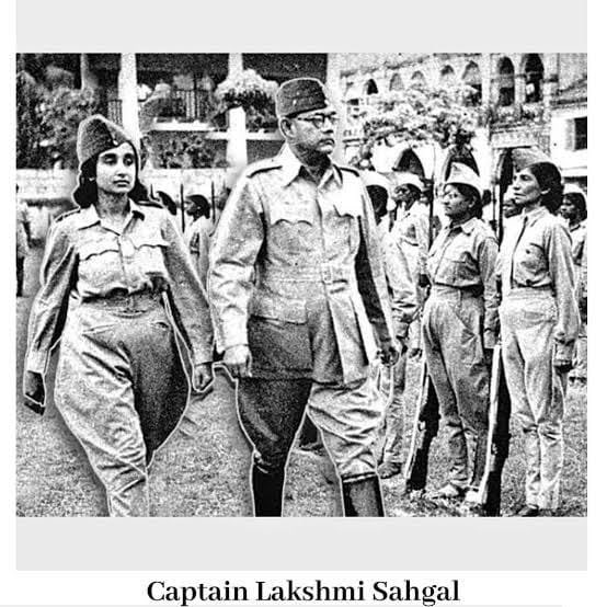 DrSukantaBJP's tweet image. আজাদ হিন্দ ফৌজের ক্যাপ্টেন, মহান স্বাধীনতা সংগ্রামী ডাঃ লক্ষ্মী সাহগল জীর প্রয়াণ দিবসে জানাই আমার বিনম্র শ্রদ্ধা ও প্রণাম।
তিনি শুধু একজন বীরাঙ্গনা মুক্তিযোদ্ধাই নন, ছিলেন একজন চিকিৎসক, মানবতাবাদী এবং নারীশক্তির ক্ষমতায়নের এক অনন্য প্রতীক।
মাতা ভারতীর এই সাহসিনী কন্যাকে জানাই…