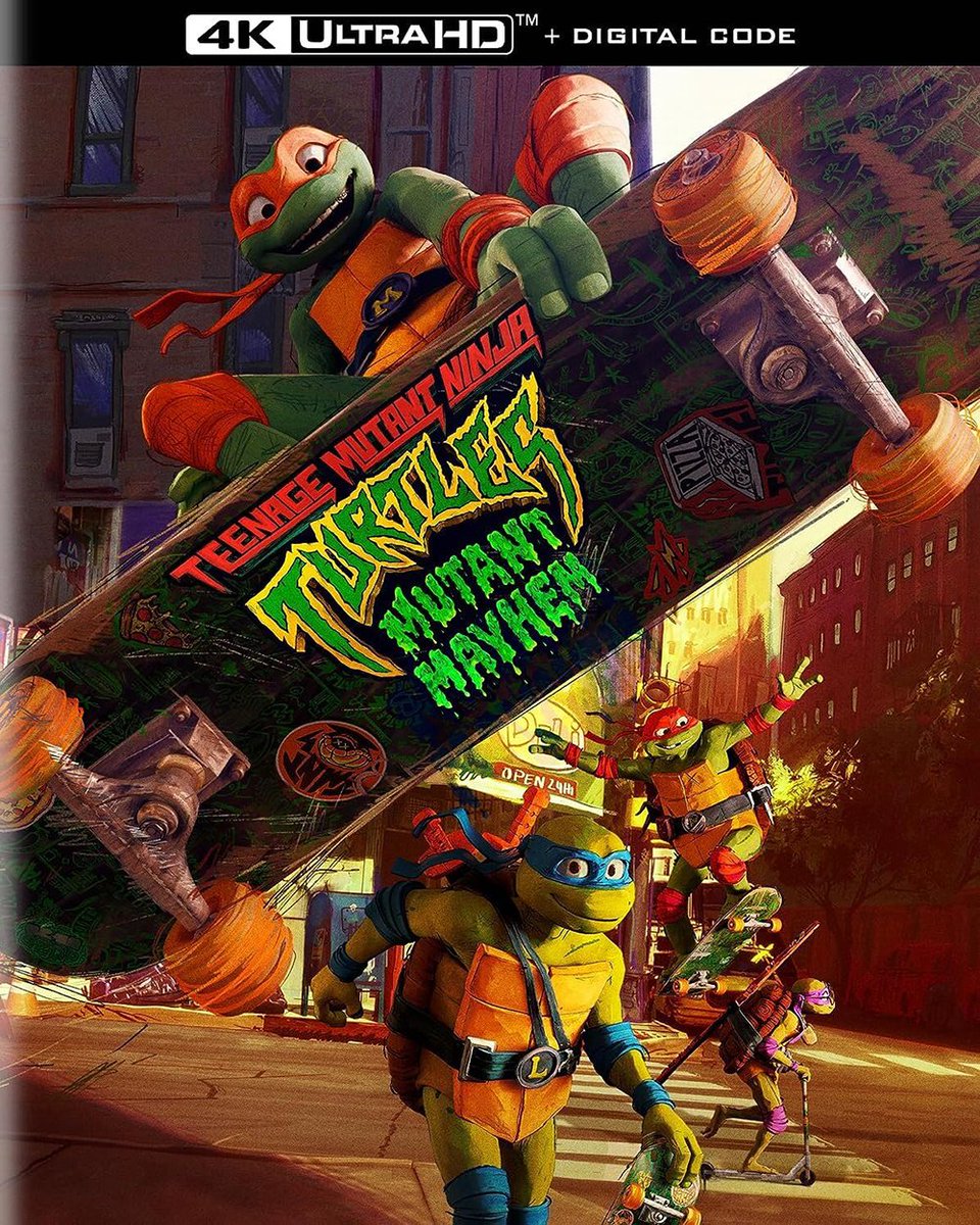 thedigitalbits's tweet image. Bits #BD Review – @timsalmons revisits 2023's #animated TEENAGE MUTANT NINJA TURTLES: MUTANT MAYHEM, and catches up with the #4K #UltraHD release from @ParamountPics. @BillHuntBits thedigitalbits.com/reviews/item/t…