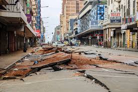 Brettbenraphael's tweet image. They claim they'll fix Lillian Ngoyi by end August 25...that's 4 miserable weeks from now... We know they won't, can't and if they do it will all collapse within 1 month again... Who's with me on this?