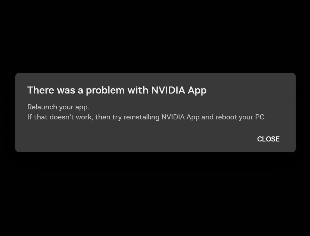 StasShostak's tweet image. windows I love you
з кожним кліком на CLOSE нічо не закривається, а фон за повідомленням стає трохи світлішим 🤡 як висвітлився до звичайного рівня - повідомлення закрилось (5-6 кліків) Оце новітній UI/UX я в захваті