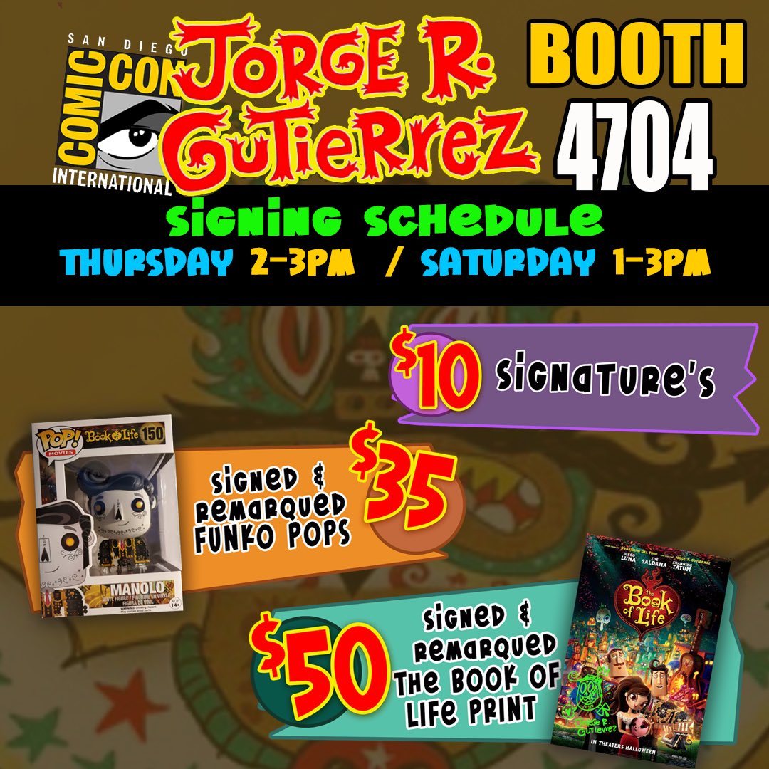 mexopolis's tweet image. first time ever I’ll be “signing” for “$” at a “booth” at “ComicCon”! Let’s see how it goes.
#whore-hey
