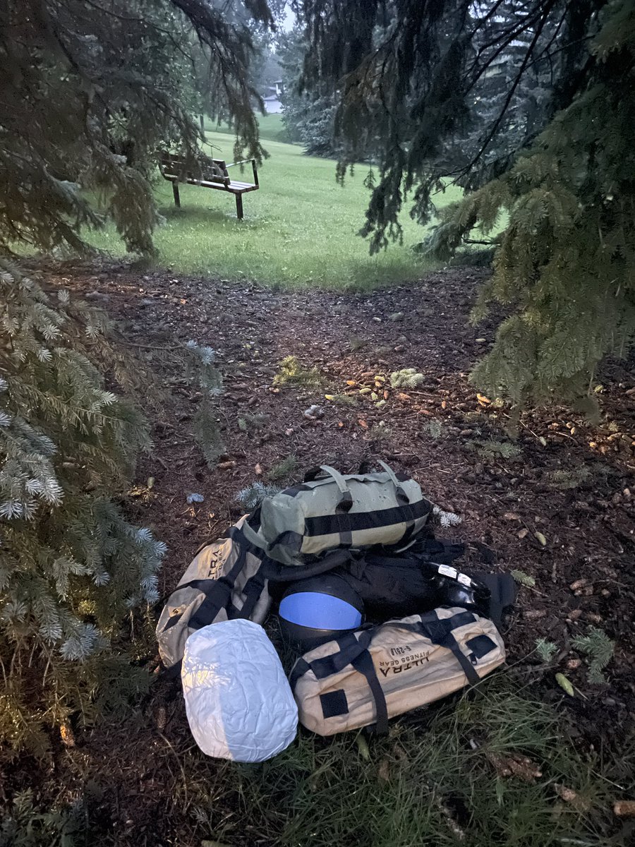 F3Calgary's tweet image. Great supply cache recovery mission at this morning’s beatdown.