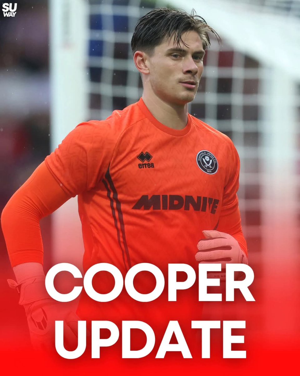 SheffUnitedWay's tweet image. Rubén Sellés has confirmed Michael Cooper missed the Burton match due to a minor injury.
#sufc #SheffieldUnited #Blades #utb #bafc #burtonalbion #brewers