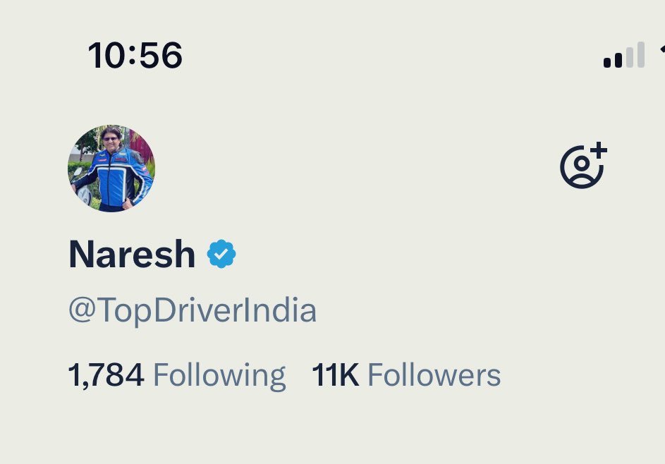 TopDriverIndia's tweet image. Reached 11,000 followers 🤩
Thank you to each of you for believing in Road Safety & Driver Education 💐
Together, we are making a difference.
🙏
Naresh