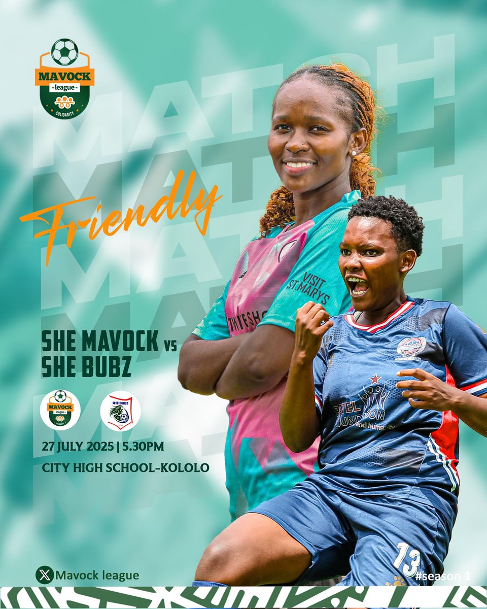 MavockN33702's tweet image. The ladies of Bubangizi SS are visiting us this Sunday, at city high-school kololo, join us as we hammer them🙄