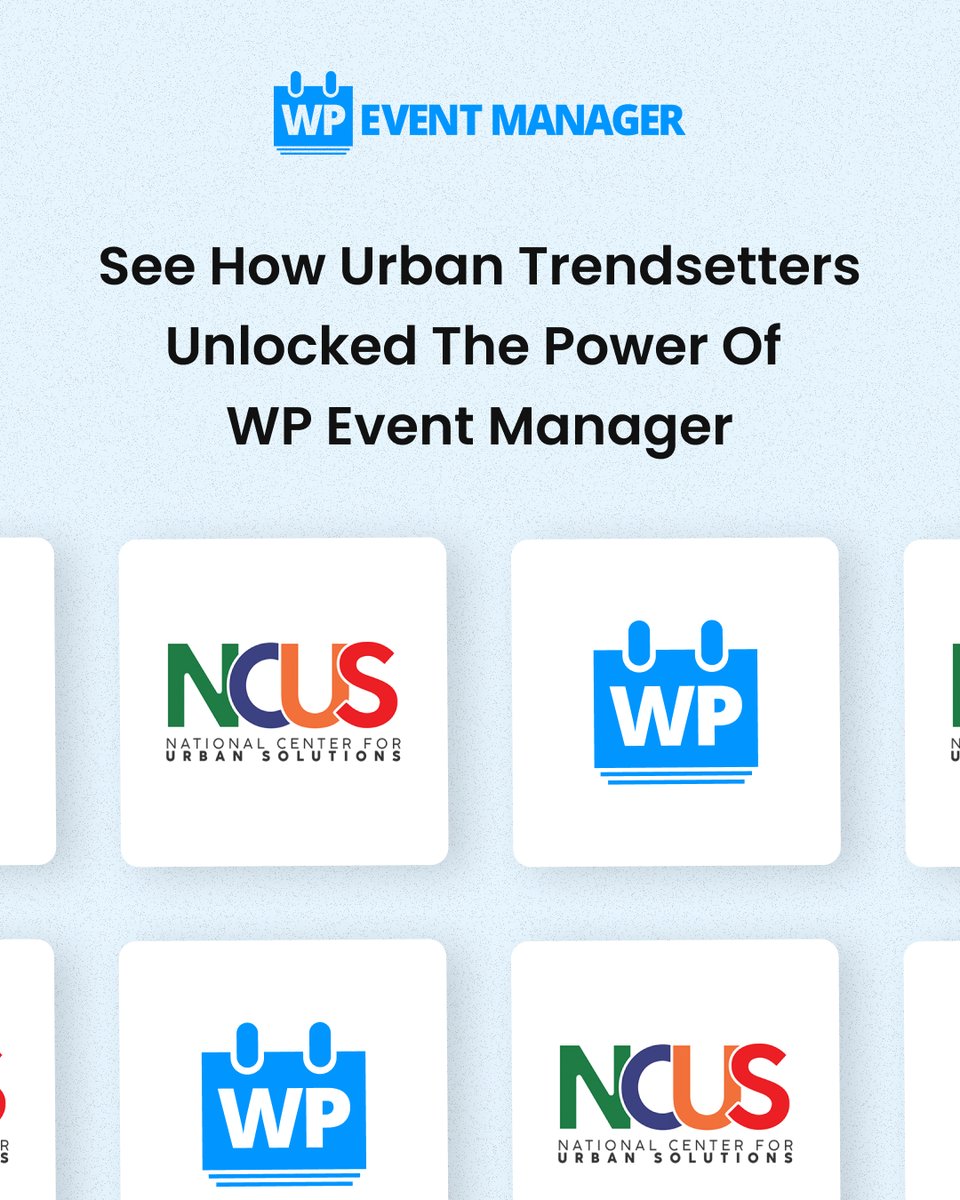wp_eventmanager's tweet image. 🎉 Urban Trendsetters took their event game to the next level with WP Event Manager!
🎟️ Smoother ticketing, pro tools & higher engagement — all on WordPress.
🚀 Ready to elevate your events?
👉 zurl.co/toxgZ
#WPEM #EventSuccess #CaseStudy #EventTech #EventProfs