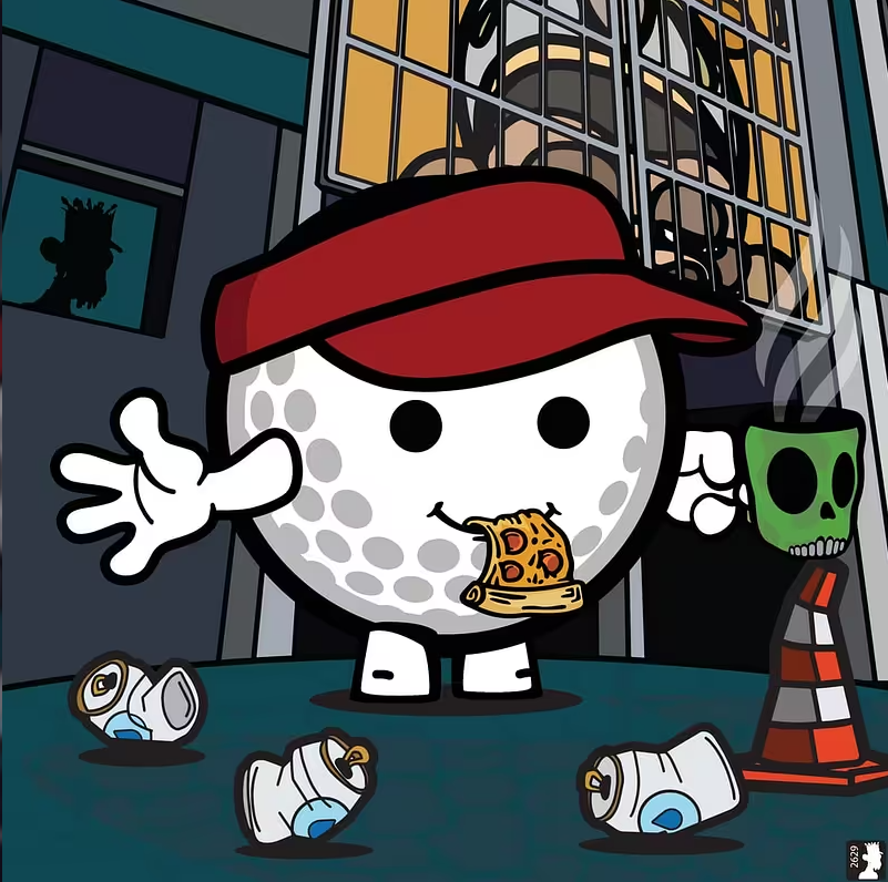 Its hard to pick one favorite <a href="/MullsOnApe/">MullsOnApe (MullsOnChain)</a> so this weeks flavor is this little fella. #TeeTimeTuesday (Oh yeah, and they're a points multiplier)