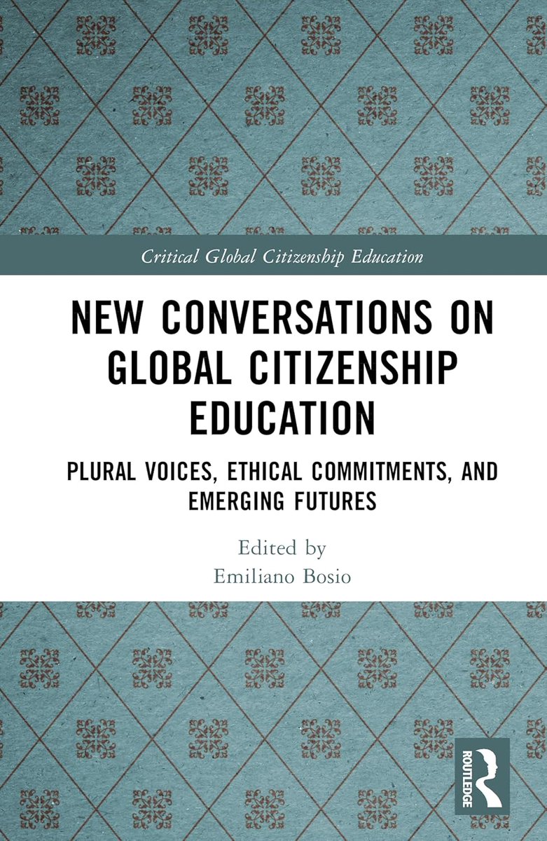 📚 Exciting Announcement! “New Conversations on Global Citizenship Education” my new book will be available for pre-order October 2025 <a href="/RoutledgeEOE/">Eye On Education</a> <a href="/RoutledgeEd/">Routledge Education Books</a> with contributions penned by <a href="/PedroANoguera/">Pedro Noguera</a> <a href="/BettyLeask/">Betty Leask</a> <a href="/karenpashby/">Karen Pashby</a> <a href="/ppwone/">Patrick Paul Walsh</a> &amp; many others: a.co/d/4oqAueS
