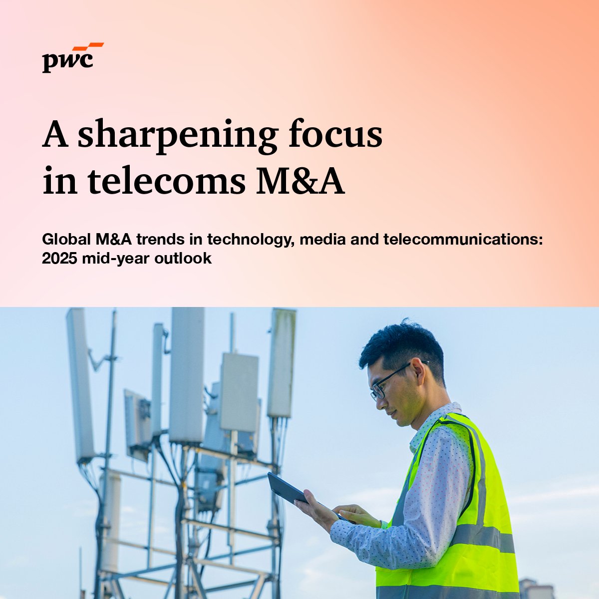 PwC_Indonesia's tweet image. Telecom operators are sharpening their focus—exiting some markets while doubling down in others. Portfolio reviews are driving bold, market-specific moves. Read our M&amp;amp;A outlook: pwc.to/4fZFFVu.
#PwCIndonesia #PwCDeals #Telecoms