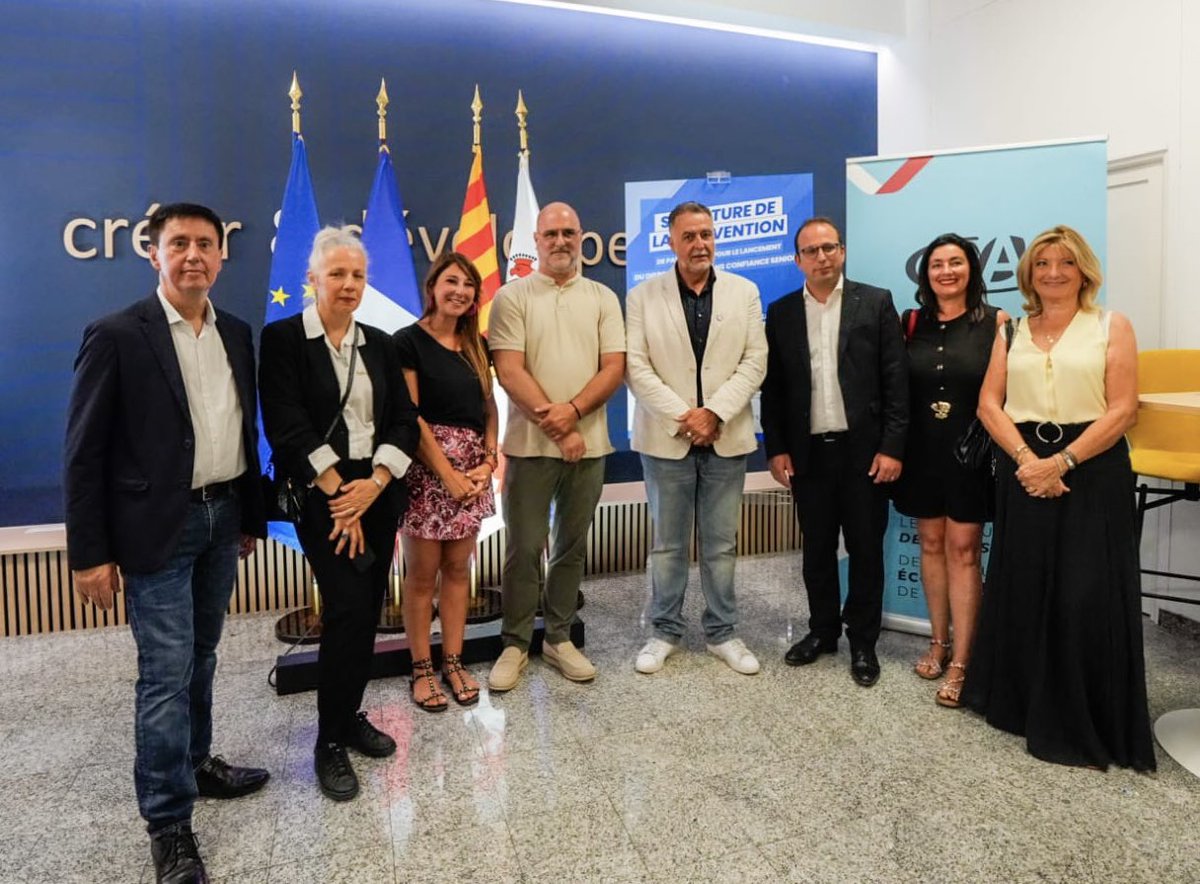 hervecael's tweet image. La Ville de Nice et la Chambre de Métiers et de l’Artisanat lancent officiellement le label « Artisans confiance seniors ». Ce dispositif, issu de la concertation « Ville amie des aînés » et soutenu par la labellisation Or de l’OMS, vise à encadrer les petites interventions à…