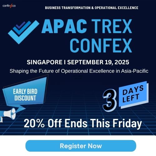 confexco's tweet photo. 🚀 Step into the future at APAC SUMMIT 2025! 🌏 Meet APAC’s top leaders in Operational Excellence &amp; Digital Transformation. 🎤 Call for Speakers &amp; Sponsorships open. 🎟️ Just 3 days left for 20% Early Bird discount — book now! 👉 https://t.co/rUiVcyPmsn https://t.co/FIiXUsRwCk