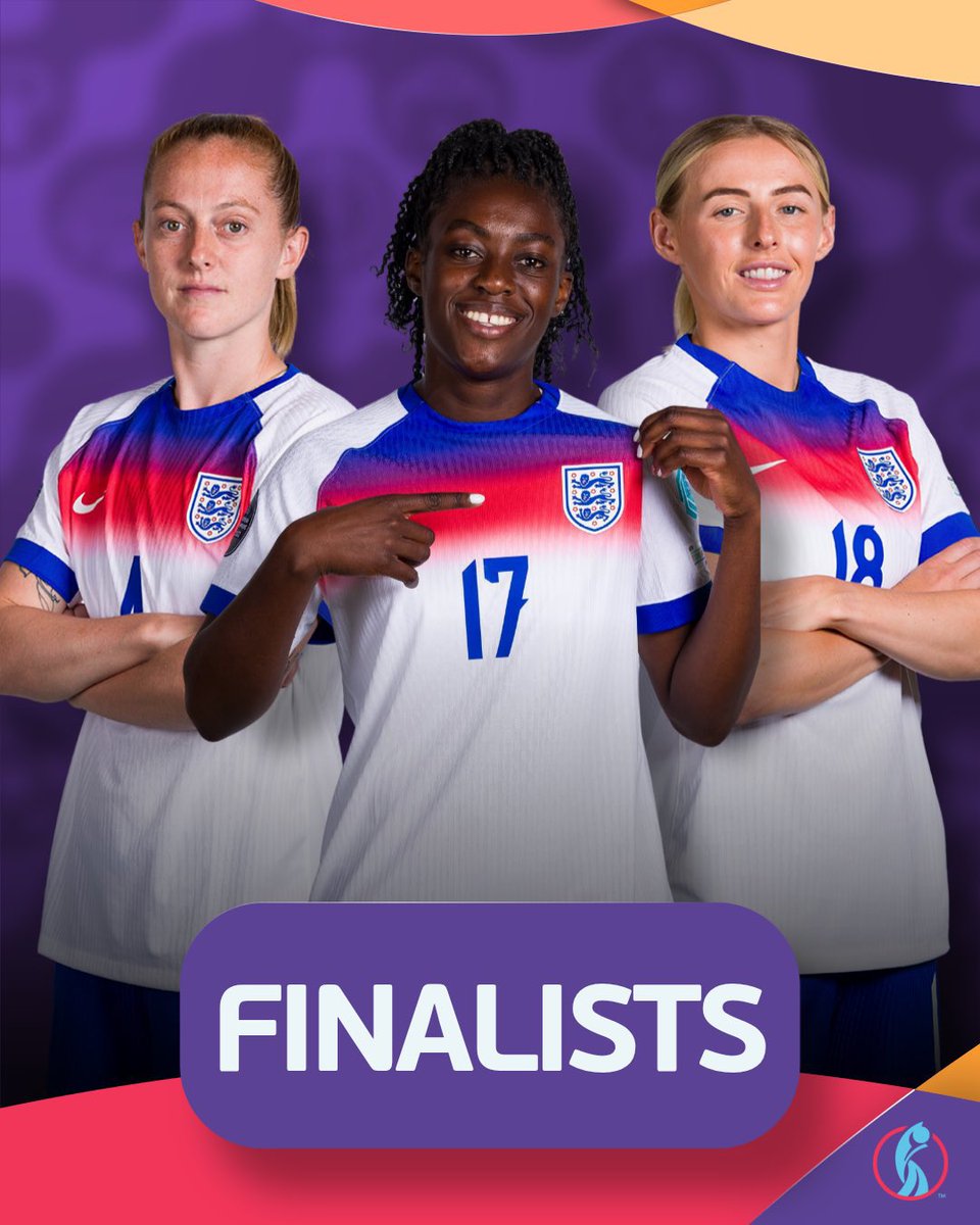 Go England !@Lionesses 🏴󠁧󠁢󠁥󠁮󠁧󠁿
🦁🦁🦁 
#WEURO25 ⚽️
#Finalists 👍
👏👏👏