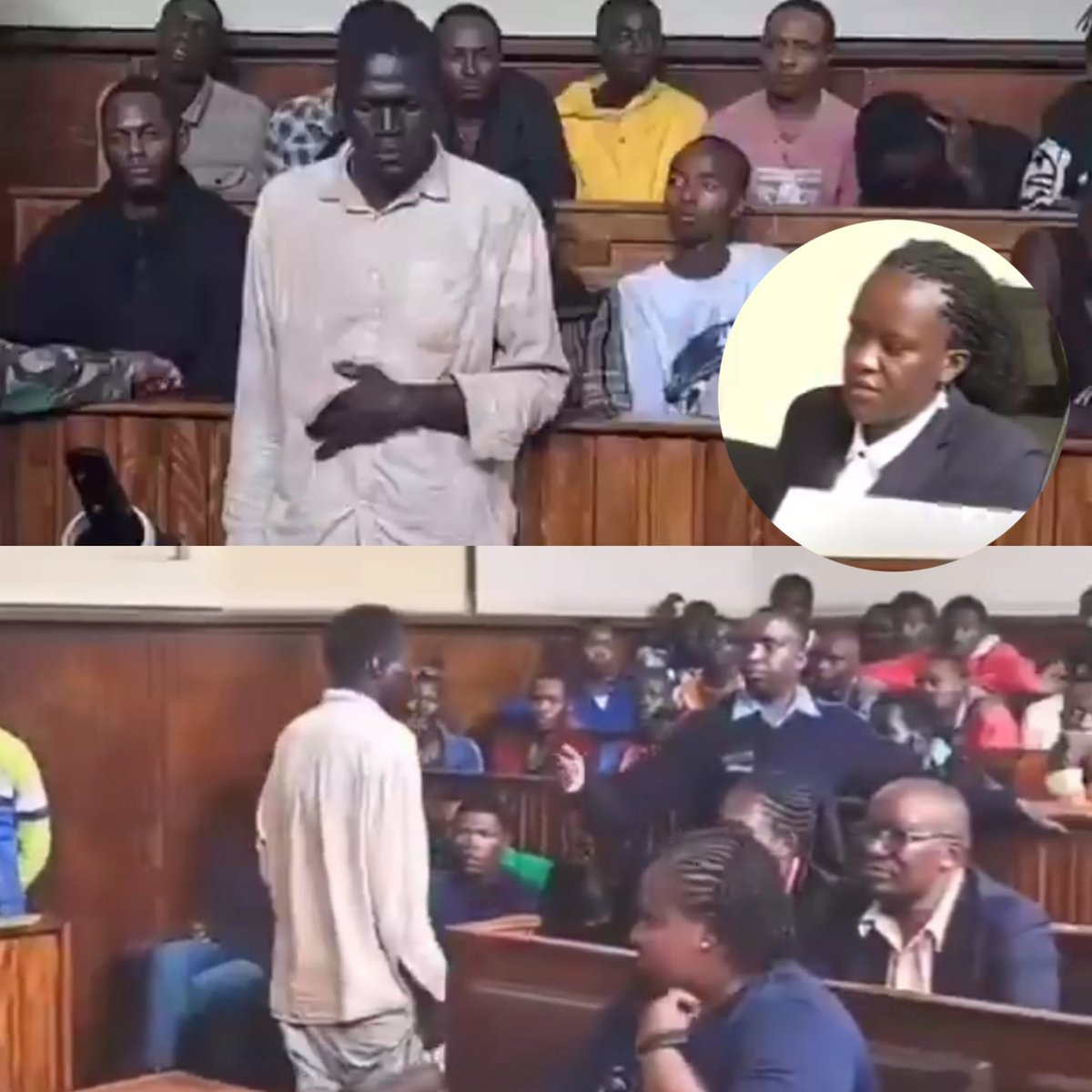 A protester was set free after pleading guilty while those who pleaded “not guilty” were transferred to another court for future hearing