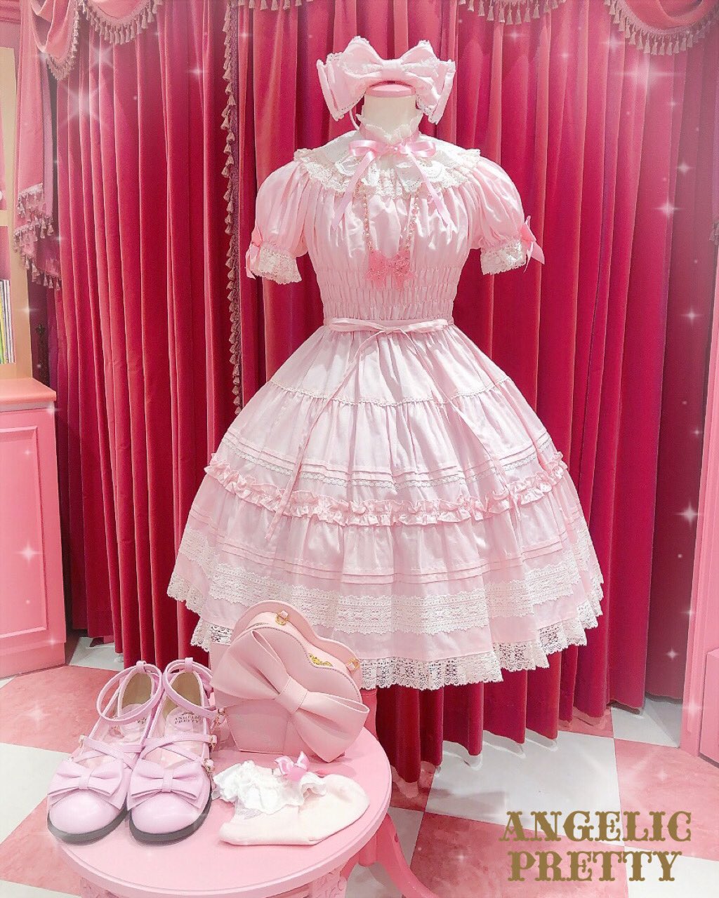 Angelic Pretty Eternal Doll OP　ワイン　即購入可 AngelicPretty横浜店 on X: 
