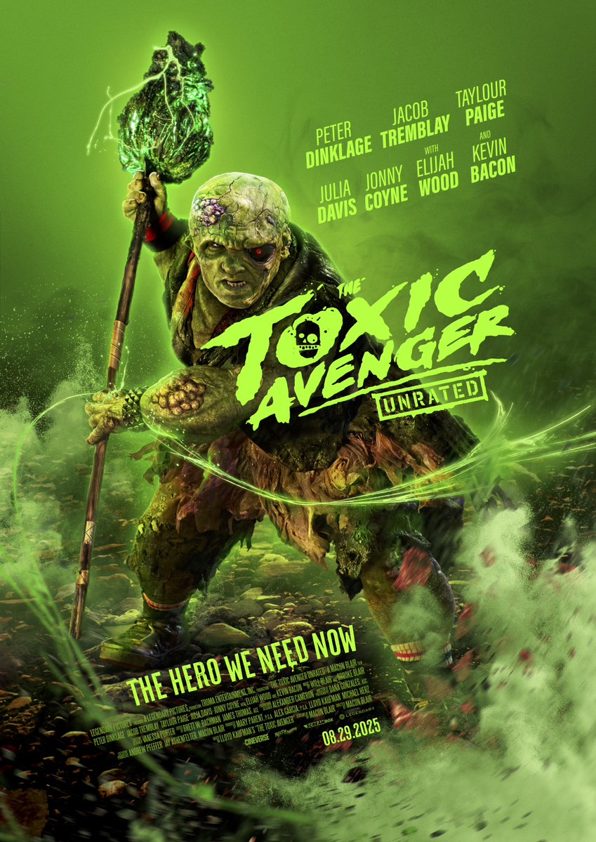 PhillyCyberGeek's tweet image. THE TOXIC AVENGER
Lloyd Kaufman
Macon Blair
Peter Dinklage
Jacob Tremblay
Taylour Paige
Elijah Wood
@Comic_Con #SDCC #SanDiego #California #ComicCon
#ToxicAvenger #Comics #ComicBooks #Superhero #Superheroes #Action #SciFi #Comedy #Horror #HorrorMovies