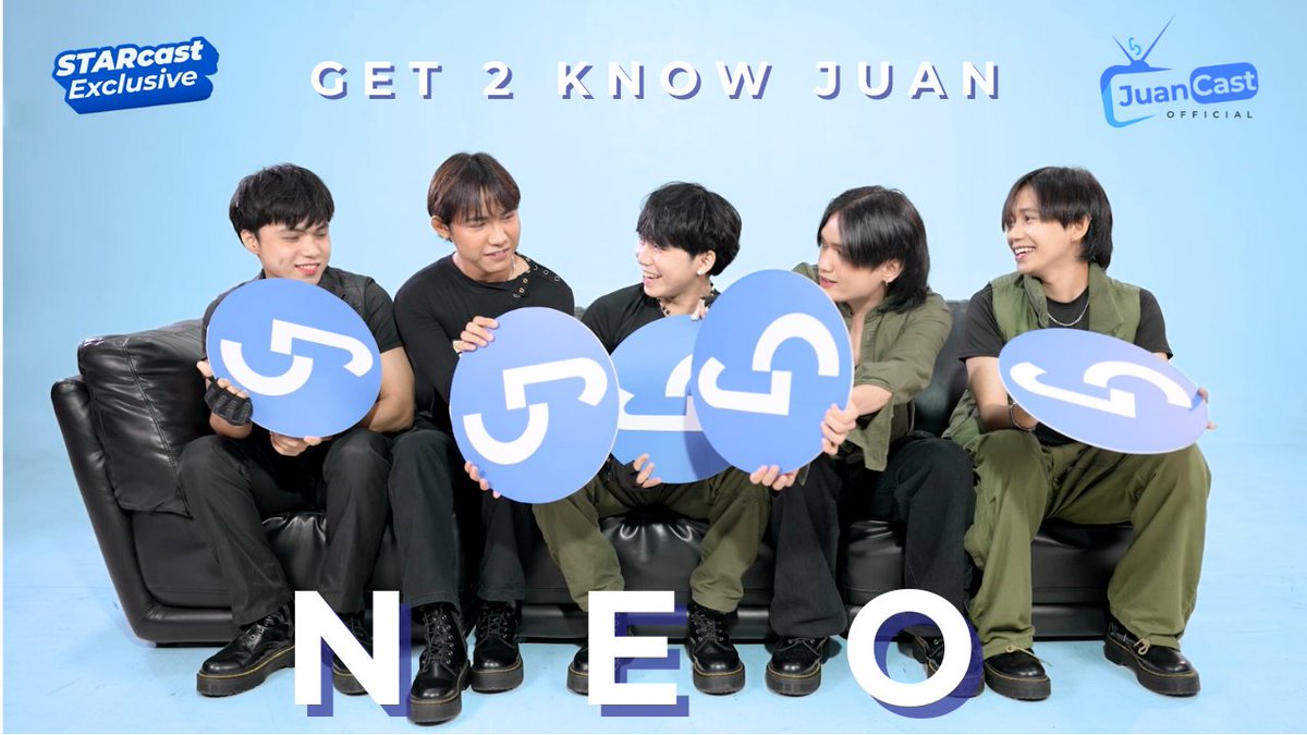 NotJuanCastPH's tweet image. You think you NEO them? Think again. 👀
Watch them spill secrets, face twists, and reveal more of themselves in this episode of Get 2 Know Juan!
Premiering tonight at 6pm - only on JuanCast YT channel
#JuanCast #EveryJuansChoice #NEO #Neon