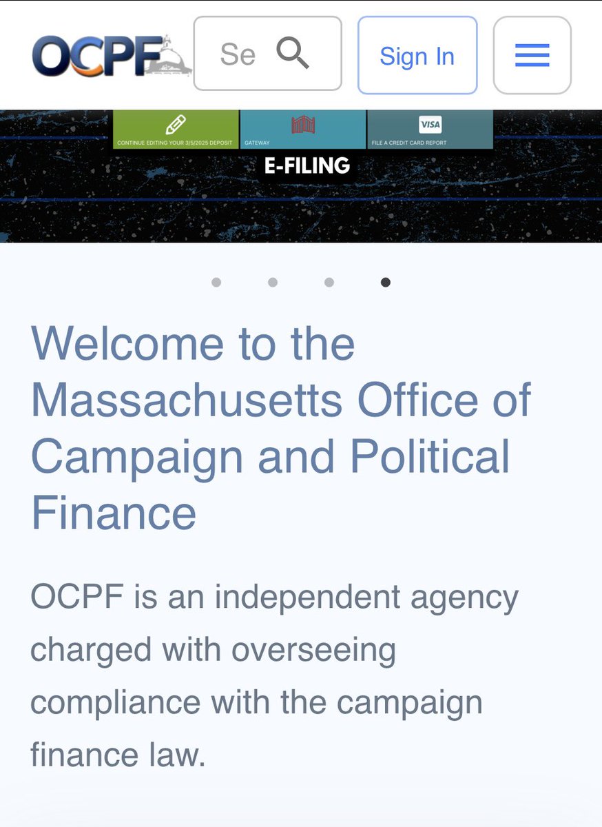 cleanVOTERrolls's tweet image. MA OCPF is a great search tool. You can see WHO donated to anyone running who who has run for elected office in MA.
You can also search for your town/city political committee’s information (RTC=Republican town committee, RCC=Republican city committee, DTC=Dem town committee,…