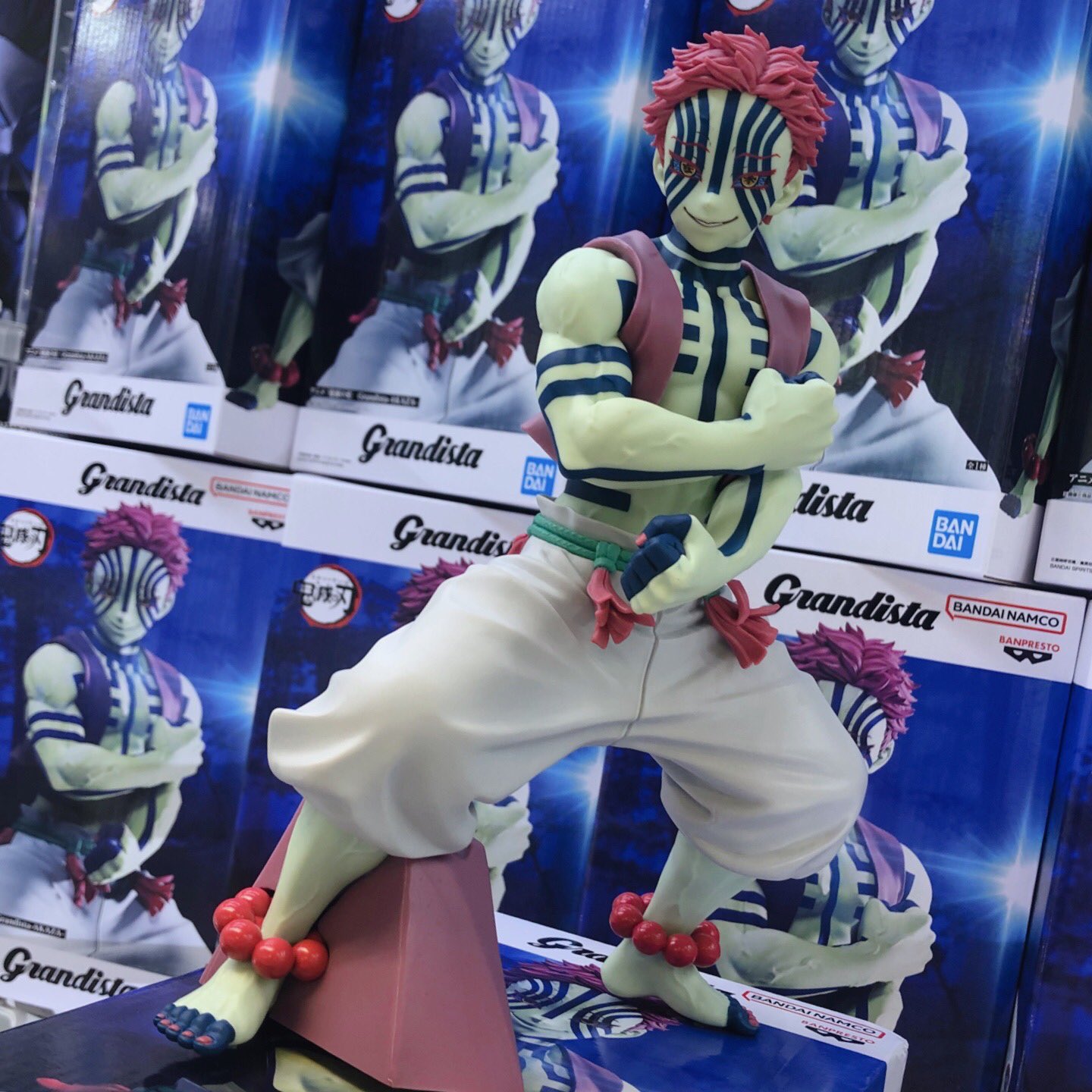 フィギュア　アニメ　grandista 新品　匿名発送　　　　 5個 新品・未開封 匿名配送 鬼滅の刃 フィギュア Grandista-AKAZA