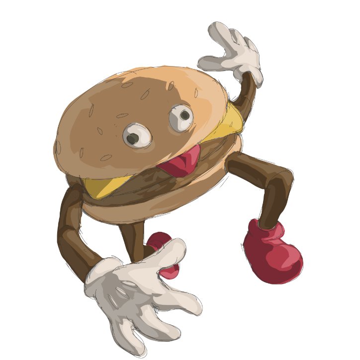 MELA9N's tweet image. Burger