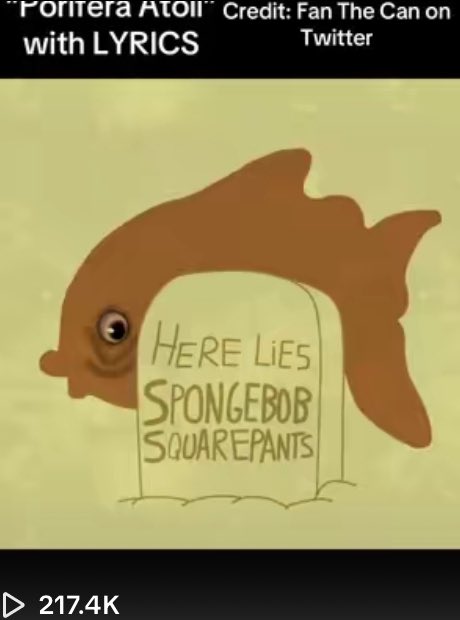 FanTheCan's tweet image. Porifera Atoll’s first half is officially my most viewed FNF Lyrics Video VIA a TikTok reupload
Let’s hope it beats out Unbeatable when I upload it! :)