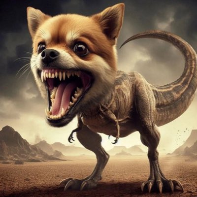 slayerofmoskali's tweet image. #NewProfilePic NAFO Dino Division has a new hybrid dino! Created by @EggsForDummies and named by @Kezza51454253. His name is Chihuahausarus. Join Fellassic Park and pet him or take a pic with him. If you dare. @coastoflife_od 🦭 $5 raffle ticket
