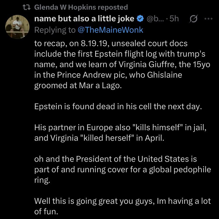 DefiantBaptist's tweet image. I’ve addressed several of the claims in this post as they relate to the Epstein conspiracy, but here’s one that most people don’t know about: Epstein’s “partner” in Europe who (it is alleged) was murdered in prison in order to shut him up.
What you aren’t being told is that…