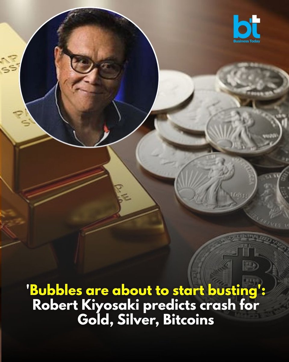 💰 #MoneyToday | Robert Kiyosaki, the prominent author known for his  bestselling book 