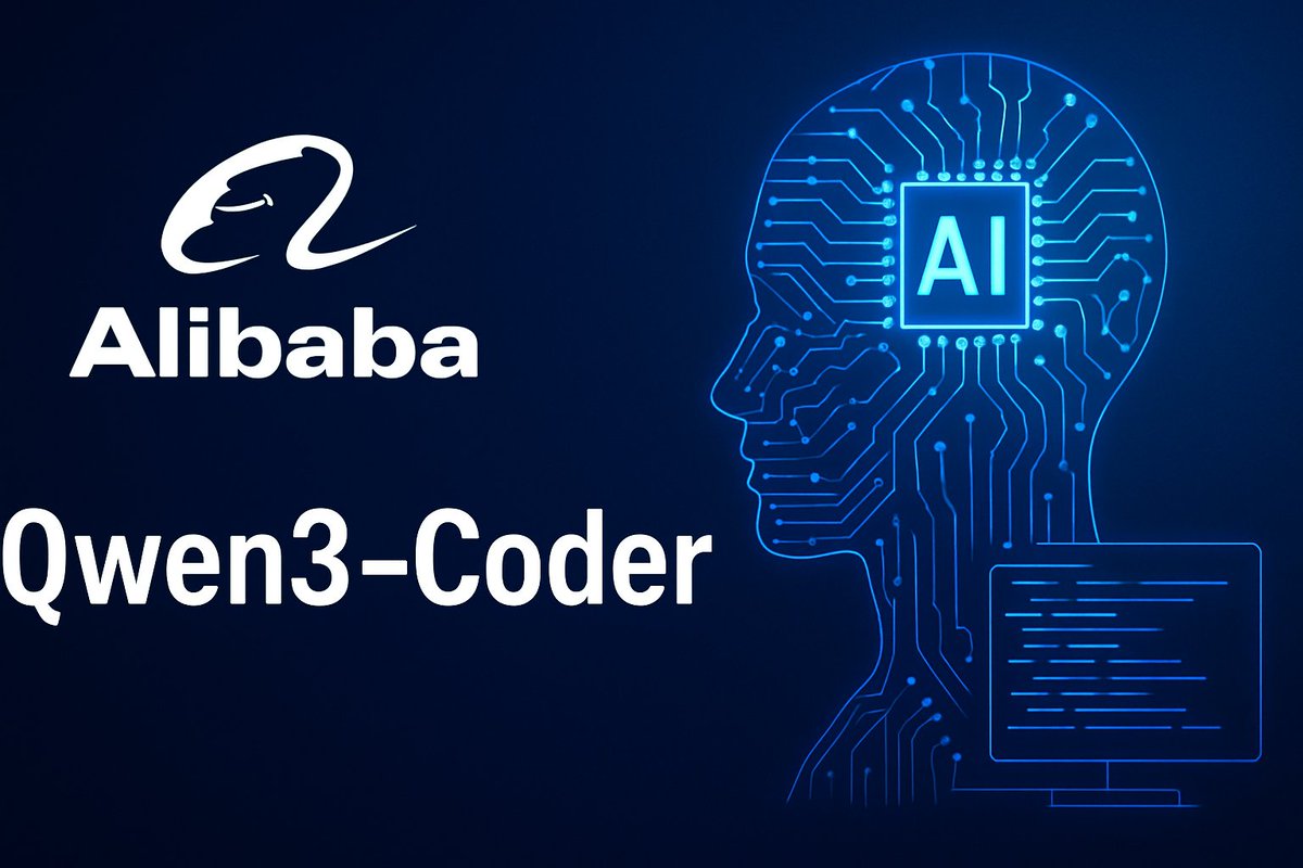PramodDhyani11's tweet photo. Alibaba just dropped Qwen3-Coder, a powerful open-source AI model for developers.
Free, flexible, and ready to shake up the coding world!
Here's why it matters →
🔗 https://t.co/r8V1hfyJzO
#OpenSource #AI #Alibaba #DevTools #Qwen3Coder #TechNews #RiKTech https://t.co/jhLV4yAjYw