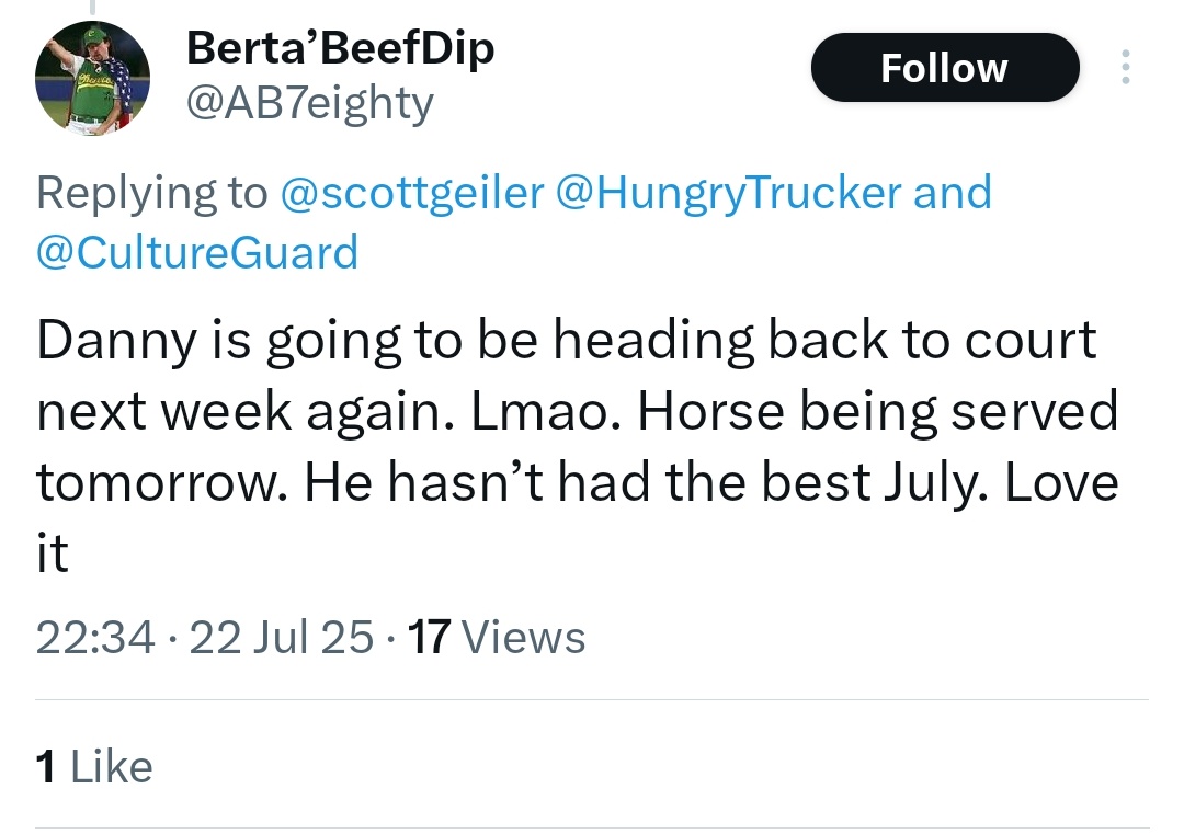 HungryTrucker's tweet image. None of you pro grift mafia fuckers scare me.