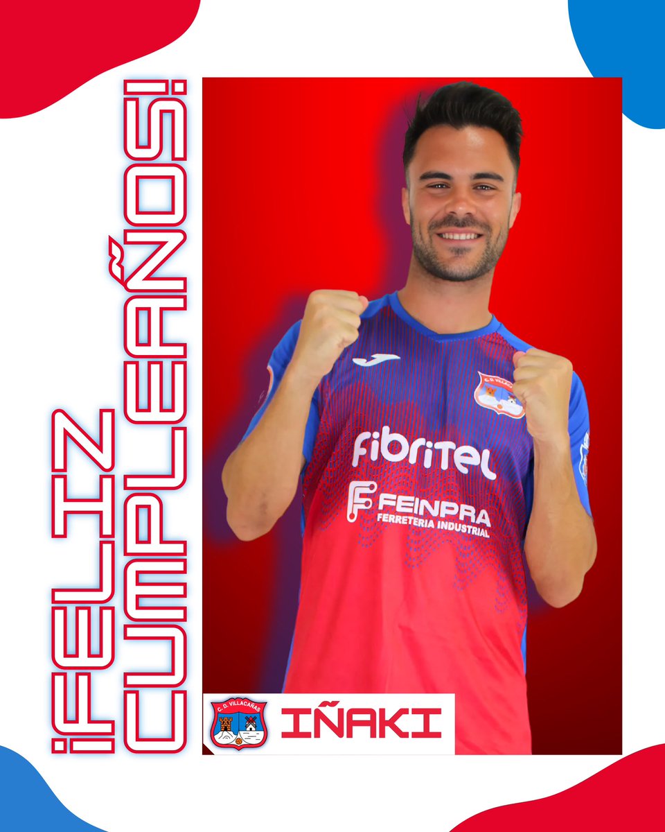 🎂 ¡Feliz Cumpleaños, Iñaki!🎂

Estamos de celebración, nuestro Iña cumple un añito más y que alegría la nuestra el poder felicitarte 😊🥳

La familia que formamos el C.D. Fibritel Villacañas, te deseamos el mejor de los días junto a toda tú gente 😘

🎂 <a href="/quereda3/">Iñaki Quereda</a>