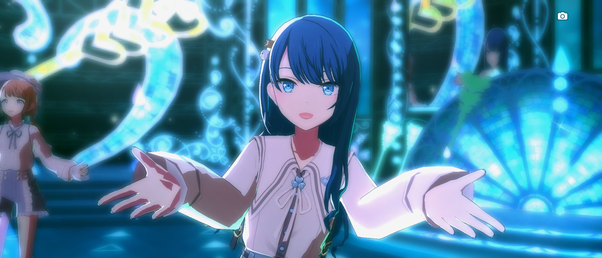 F4サイズ　原画　『よわよわ魔法少女♡』 C4Connect、『放置少女』にてMR新アバター「花札合縁 呉夫人（CV