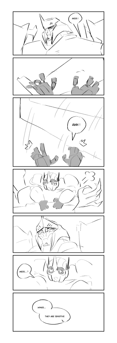 bonifanac's tweet photo. I just realized the RID2015 Megatron concept design has tiny wings and it's very lovely. What if he adapted that form later on? Kind of an AU continuation of the post-TFP AU I posted previously.

#opmeg https://t.co/ZKTNtpoLGB