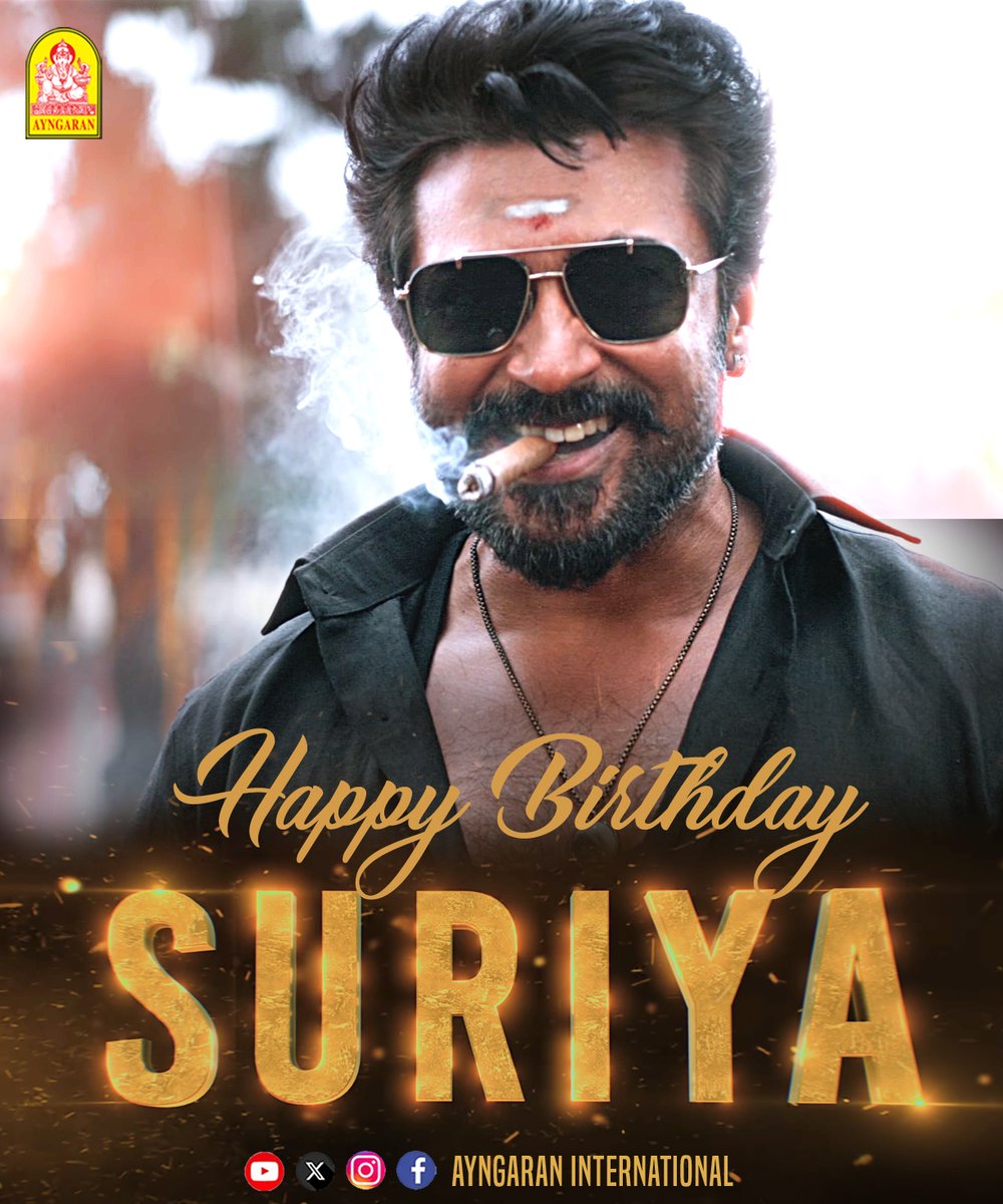 Ayngaran International (@ayngaran_offl) on Twitter photo Wishing a Very Happy Birthday to Nadippin Nayagan
<a href="/Suriya_offl/">Suriya Sivakumar</a> 💐
#Karuppu💥 #KaruppuTeaser
youtube.com/playlist?list=…
#HappyBirthdaySuriya #கருப்பு #కరుప్పు #കറുപ്പ് #ಕರುಪ್ಪು <a href="/Ayngaran_offl/">Ayngaran International</a> Wishing a Very Happy Birthday to Nadippin Nayagan
<a href="/Suriya_offl/">Suriya Sivakumar</a> 💐
#Karuppu💥 #KaruppuTeaser
youtube.com/playlist?list=…
#HappyBirthdaySuriya #கருப்பு #కరుప్పు #കറുപ്പ് #ಕರುಪ್ಪು <a href="/Ayngaran_offl/">Ayngaran International</a>