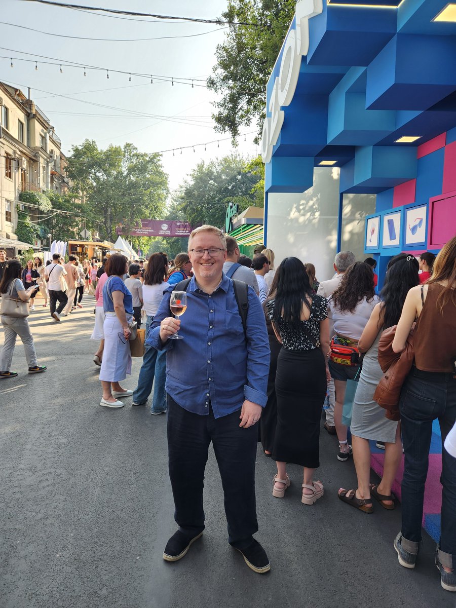 AndrewTurnerCAN's tweet image. I had a wonderful time at the Yerevan Wine Days festival, tasting wonderful wine, eating delicious food, and meeting remarkable people.