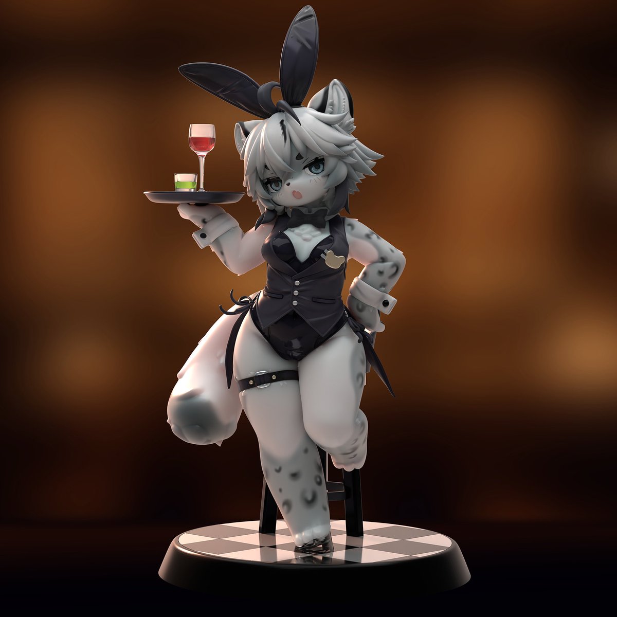 Momo_Studio1's tweet image. #WF2025S 展示・販売予告④
灰島ちゃん バニーver.
・価格:17,000円/個
◆キャラクター原案:@mofuaki_
◆原型:白鳩
卓番:6-10-10
#VRCHAT #VRC #灰島 #灰島ちゃん #メスケモ #ケモノ #WF2025S