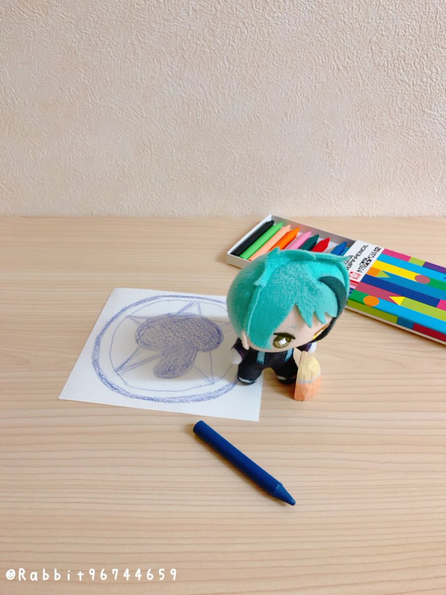 Rabbit96744659's tweet image. 召喚の儀🪄

🐬）……。…ふんっ！！！