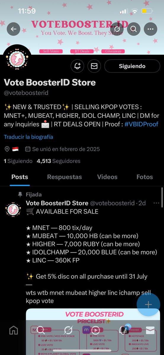 iformyah's tweet photo. @kwjvotingteam @voteboosterid https://t.co/GbLTLk3JXS