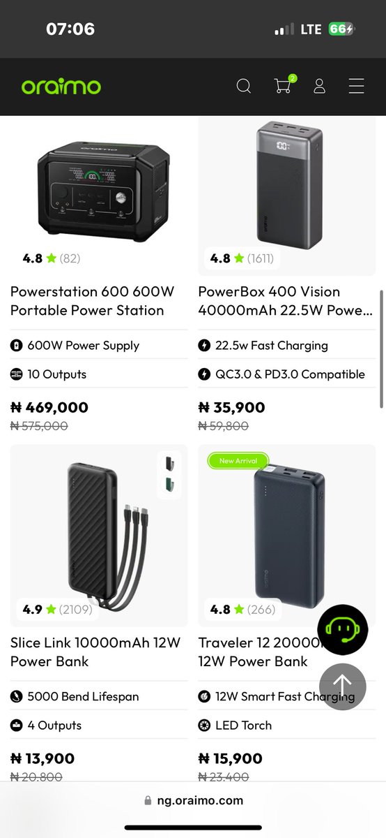 DonHenzzy_'s tweet image. The Oraimo discount sales is still on guys 🎉
Get Oraimo products at cheaper prices now, you can even get upto 50% off 👍
You also get additional 5% discount when you use my discount code
Discount coupon code: Henzzy
Link: ng.oraimo.com/?affiliate_cod…