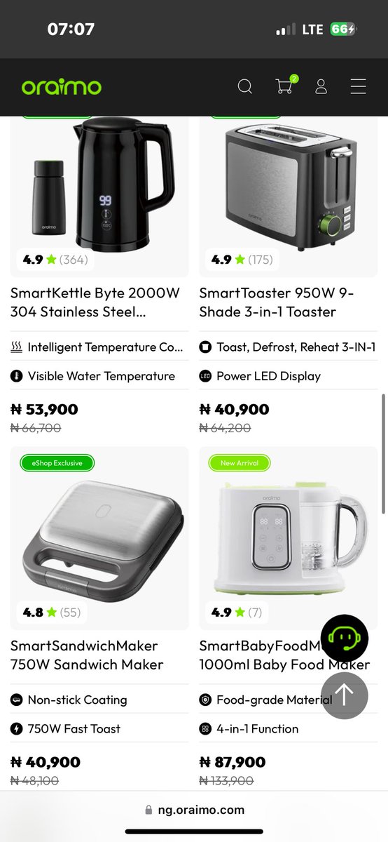 DonHenzzy_'s tweet image. The Oraimo discount sales is still on guys 🎉
Get Oraimo products at cheaper prices now, you can even get upto 50% off 👍
You also get additional 5% discount when you use my discount code
Discount coupon code: Henzzy
Link: ng.oraimo.com/?affiliate_cod…