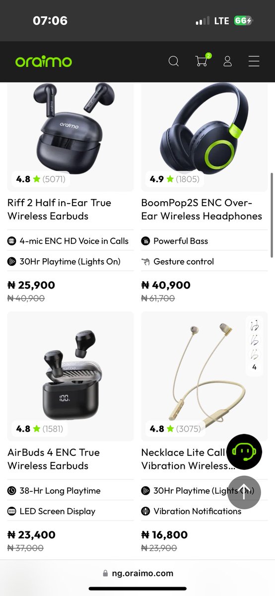 DonHenzzy_'s tweet image. The Oraimo discount sales is still on guys 🎉
Get Oraimo products at cheaper prices now, you can even get upto 50% off 👍
You also get additional 5% discount when you use my discount code
Discount coupon code: Henzzy
Link: ng.oraimo.com/?affiliate_cod…