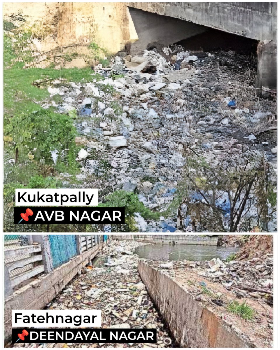 Hakku Initiative (@hakkuinitiative) on Twitter photo Nalas choking with silt while rains worsening the mess!
Flood threat rising, did we prepare for monsoons ever? <a href="/GHMCOnline/">GHMC</a>
<a href="/Comm_HYDRAA/">HYDRAA</a>
<a href="/CommissionrGHMC/">Commissioner GHMC</a>
<a href="/gadwalvijayainc/">Vijayalaxmi Gadwal, GHMC MAYOR</a>
#UrbanFlooding #NalaChoking #HyderabadRains #GHMC #HakkuInitiative #Hyderabad Nalas choking with silt while rains worsening the mess!
Flood threat rising, did we prepare for monsoons ever? <a href="/GHMCOnline/">GHMC</a>
<a href="/Comm_HYDRAA/">HYDRAA</a>
<a href="/CommissionrGHMC/">Commissioner GHMC</a>
<a href="/gadwalvijayainc/">Vijayalaxmi Gadwal, GHMC MAYOR</a>
#UrbanFlooding #NalaChoking #HyderabadRains #GHMC #HakkuInitiative #Hyderabad