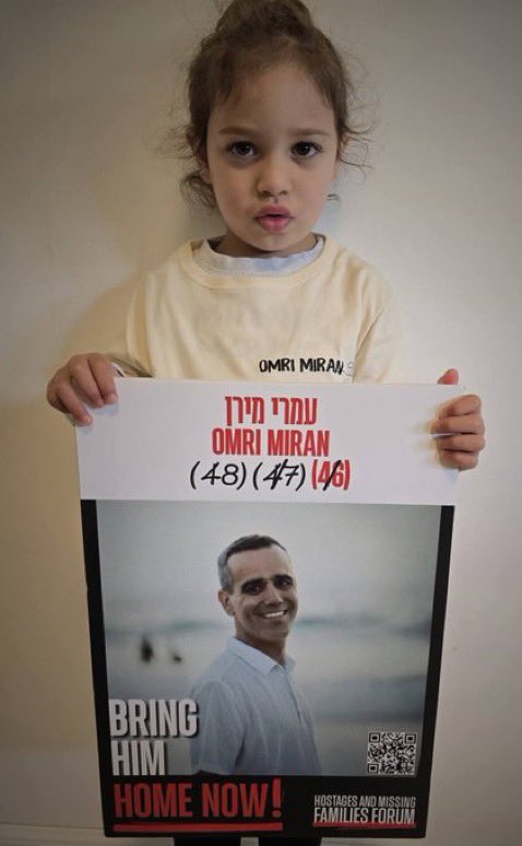 Bring_Daughters's tweet image. Day 656 ๐
Roni is still waiting for her father - Omri Miran