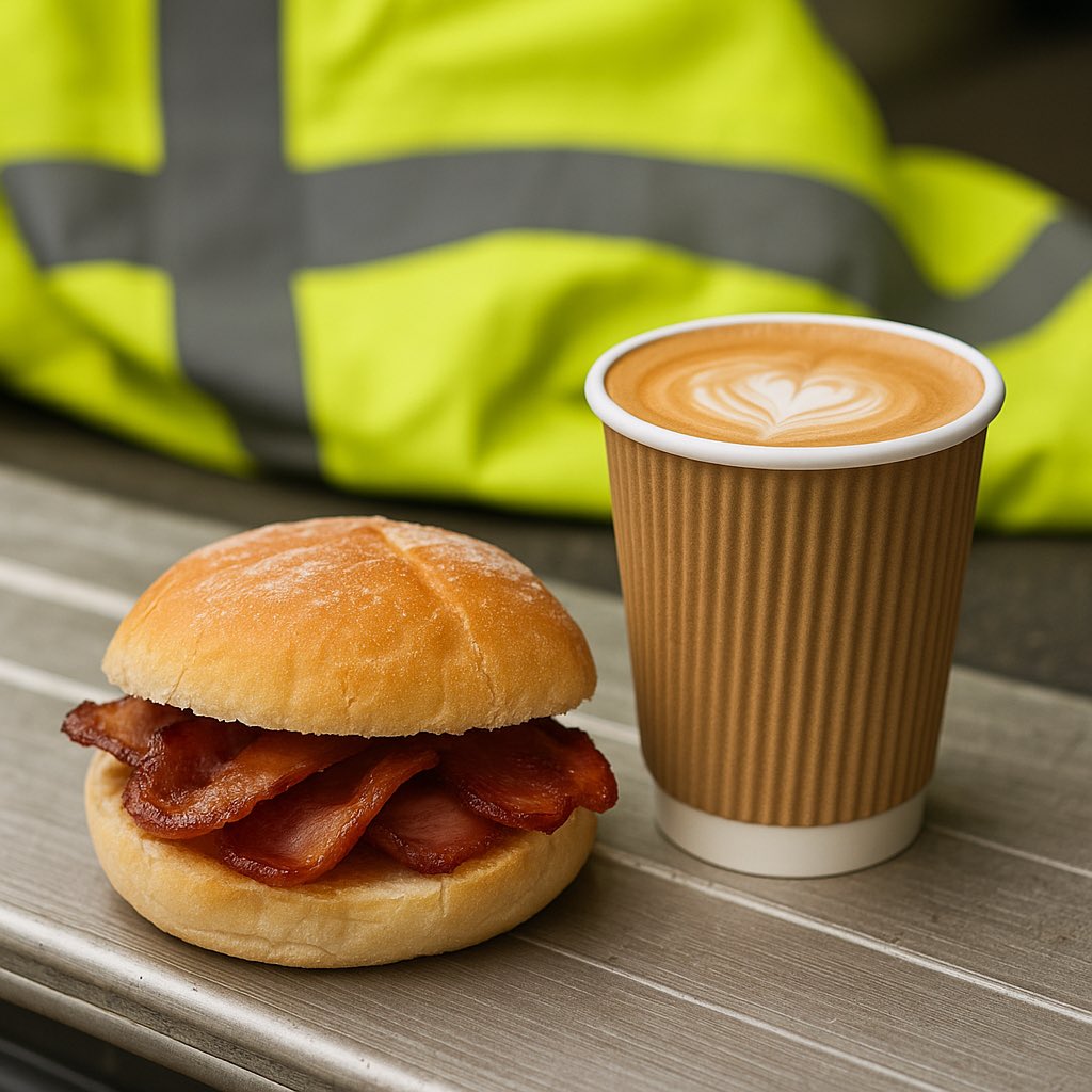 t_riple9's tweet image. It’s Wednesday.
We’re hinting hard for bacon rolls, negotiating for lattes, and dangerously ahead of schedule… 👀
Early finish Friday? We whisper it… we believe it… we don’t jinx it.
Midweek chaos powered by coffee, banter, and blind optimism.
#Triple9 #WednesdayVibes