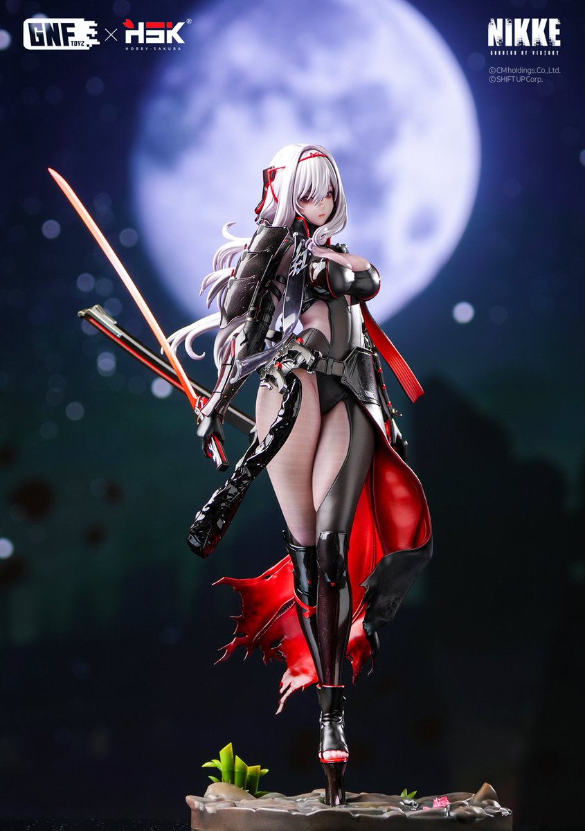 GNFTOYZ × Hobby sakura、『勝利の女神：NIKKE』の『紅蓮:ブラック