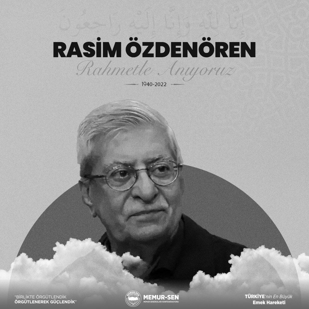 MemurSenKonf's tweet image. Yedi Güzel Adam’dan biri, kalemiyle milletin sesi olan Rasim Özdenören’i vefatının yıl dönümünde rahmet ve minnetle anıyoruz.
O, medeniyet değerlerimizi kararlılıkla savundu; kelimeleriyle umut inşa etti, fikir dünyamıza yol oldu.
Yazdıklarıyla gönüllerde iz bıraktı.
Rasim…