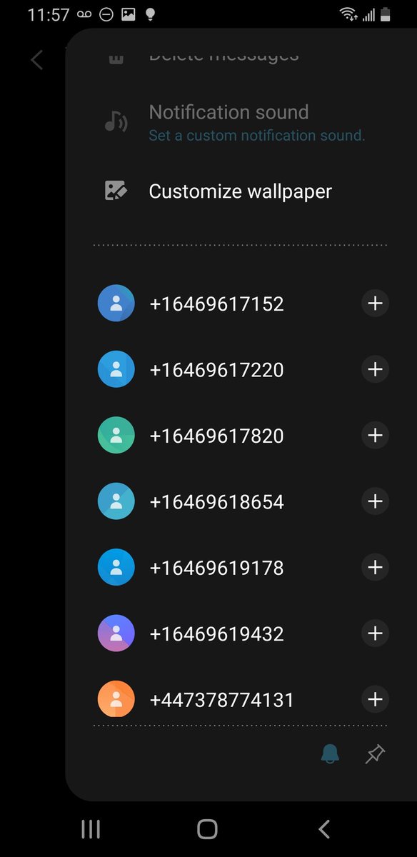 stillgiggle's tweet image. picture #3 is the sender, he sent the spam text to the ones in picture #2; including me, 7 recipients. Whoever sends such texts, emails, whoever tries to hack people's devices this way: Should be caught and be sentenced to life in prison without ever getting access to anyβ¦
