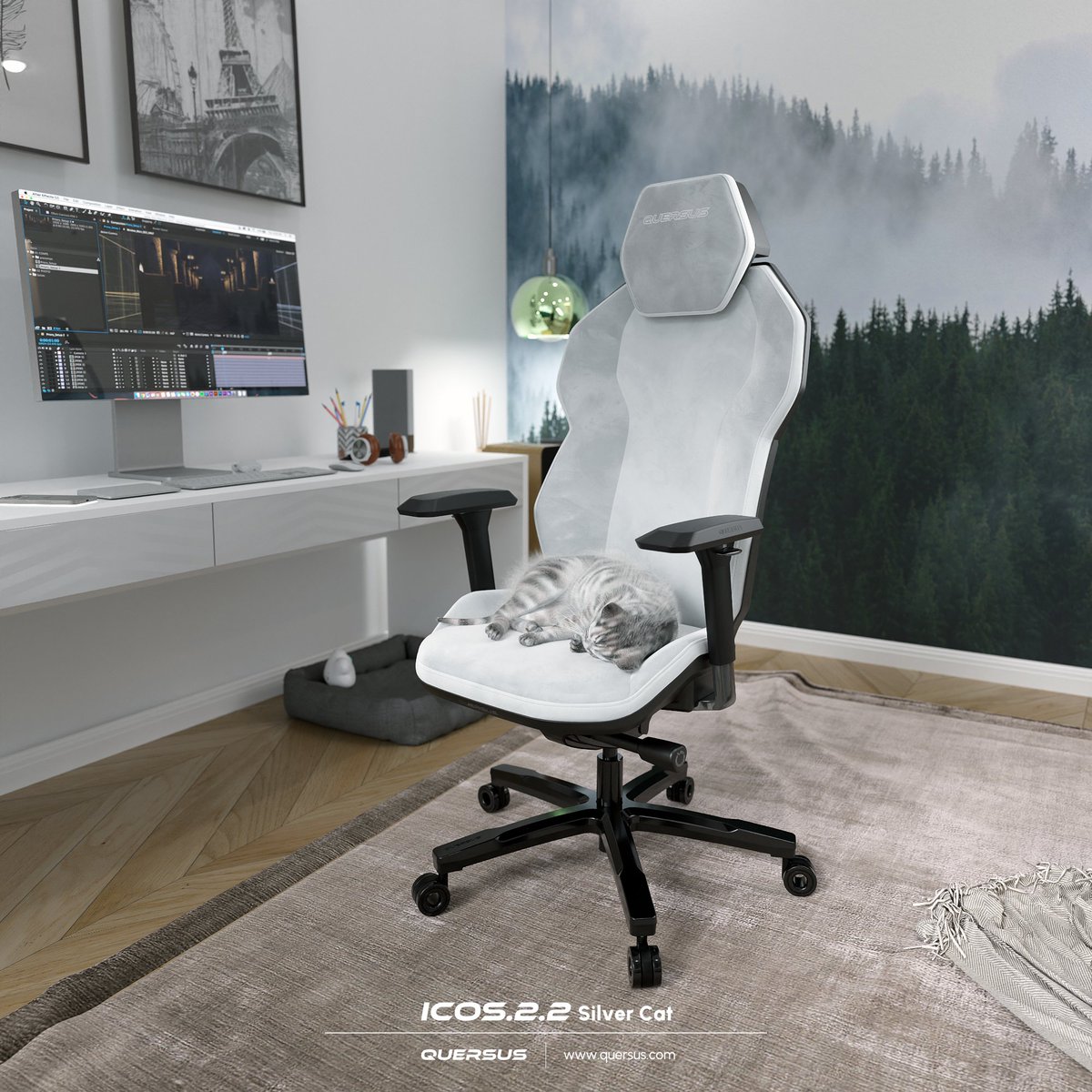 QUERSUS ICOS.2.2 Silver Cat – Designed by Us, Perfected by You ✨

This Chair has been refined with care — and with the help of your feedback. At QUERSUS, we believe that great design starts with listening to our users. That’s why this model combines innovation, comfort, and