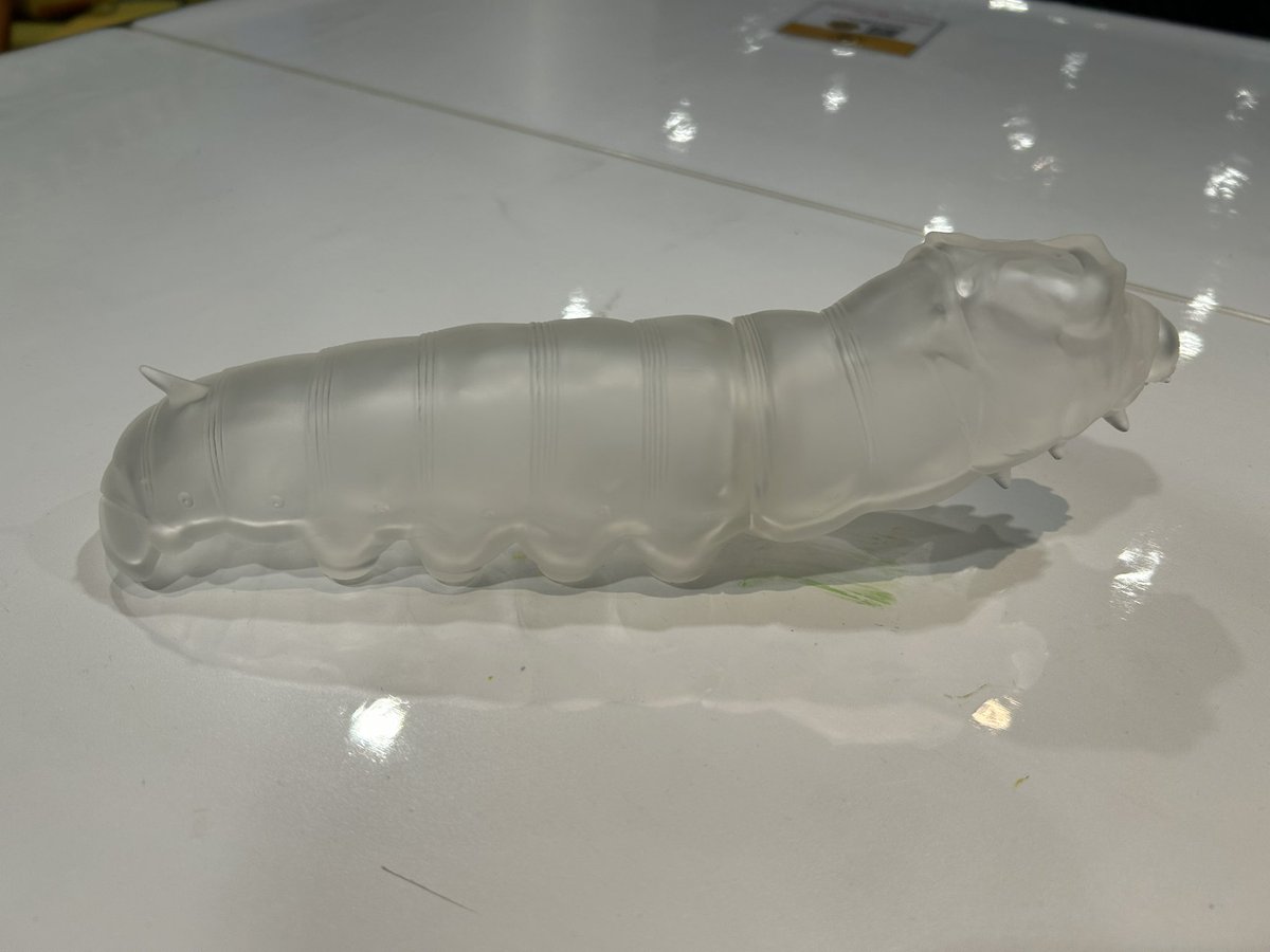 DIG_museum's tweet image. \\ ✨ただいま開催中‼ //
🖌️『大昆虫展 〜昆虫と地球とみんなのみらい〜』
ワークショップイベント
【さとう甲とDIG 昆虫をつくる】
#カイコ の幼虫 クリア#ソフビ
を自由に ペイント&デコレーションしよう!
会場:東京スカイツリー
参加費:1,500円(税込)
まだまだ間に合いまーす!